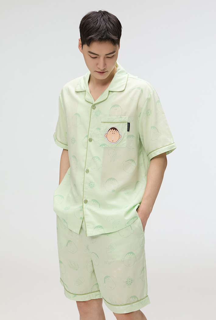 ｜只有一件｜【品牌現貨清倉大折扣】【SPAO】Unstoppable Jjanggu short-sleeved pajamas