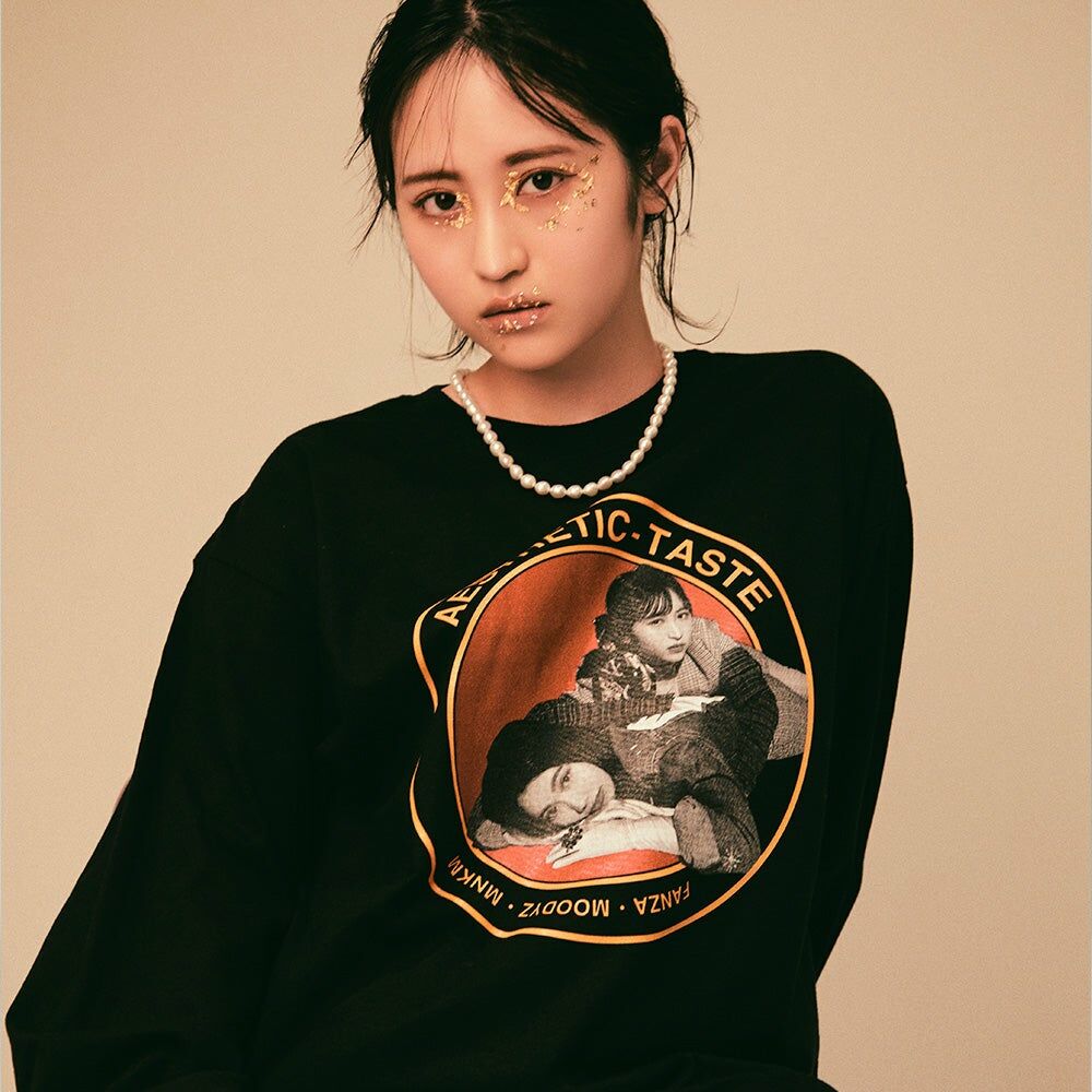 石原希望 / 小野六花 AESTHETIC TASTE LONG SLEEVE オリジナル Tシャツ TEE