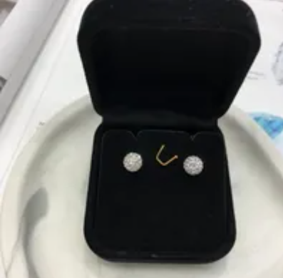 [S] GEMZ & CO RCS EARRINGS S,CRYSTAL, EA-142 (Z237)