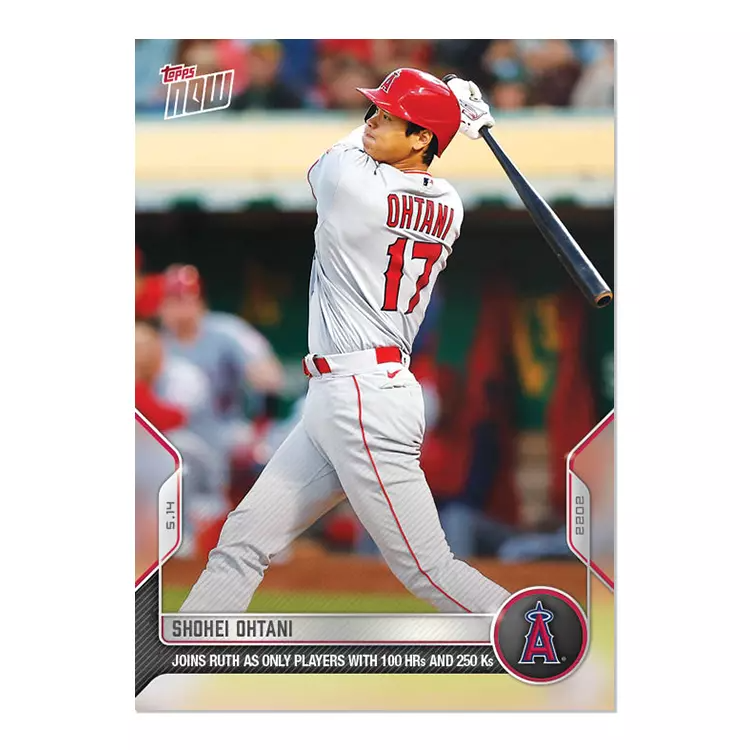 SHOHEI OHTANI 2022 TOPPS NOW Baseball Single Card Shohei Ohtani Exclusive #176