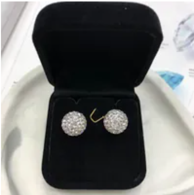 [S] GEMZ & CO RCS EARRINGS L,CRYSTAL, EA-144 (Z239)