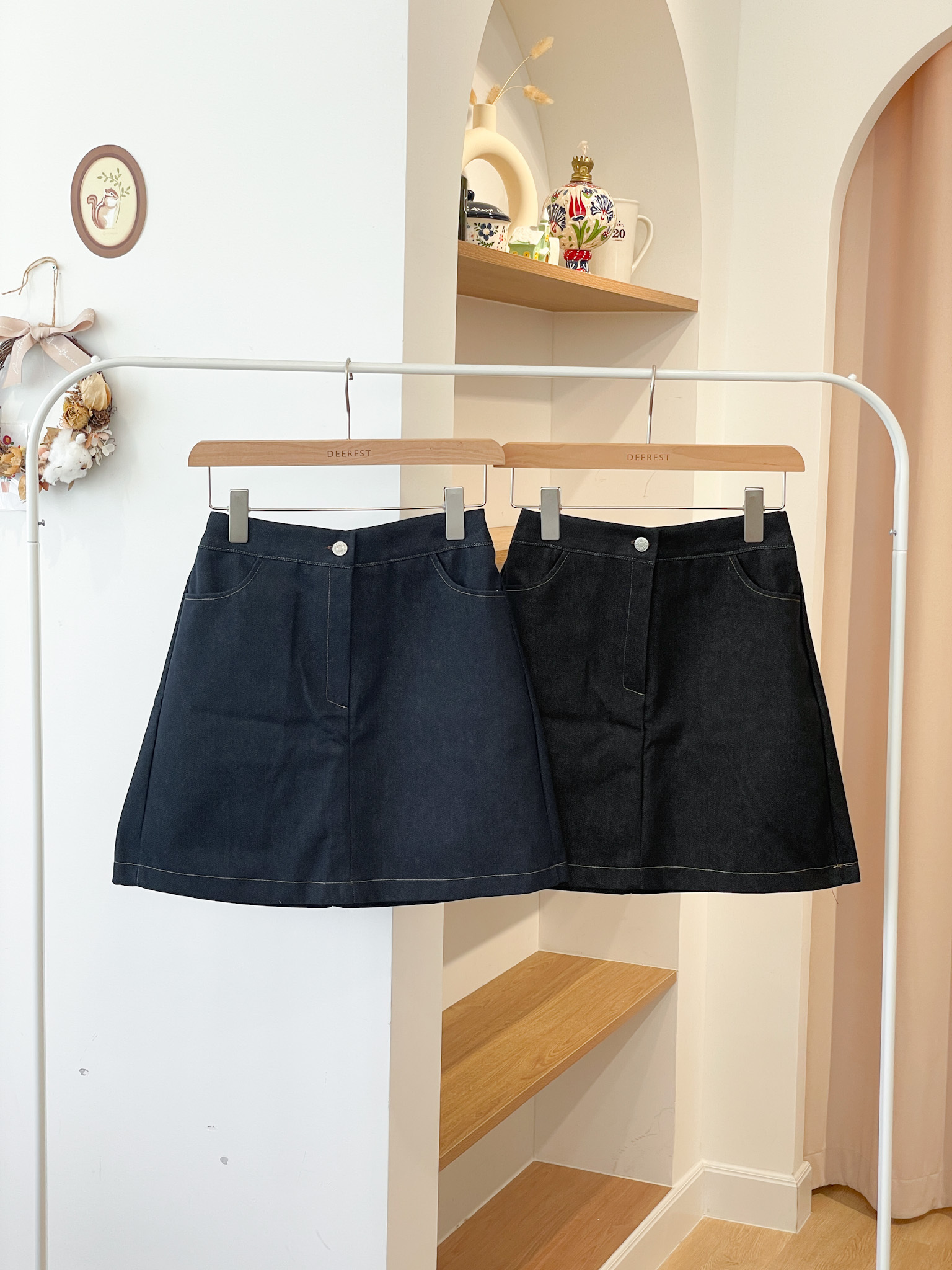 SK531 Daily Denim Mini Skirt