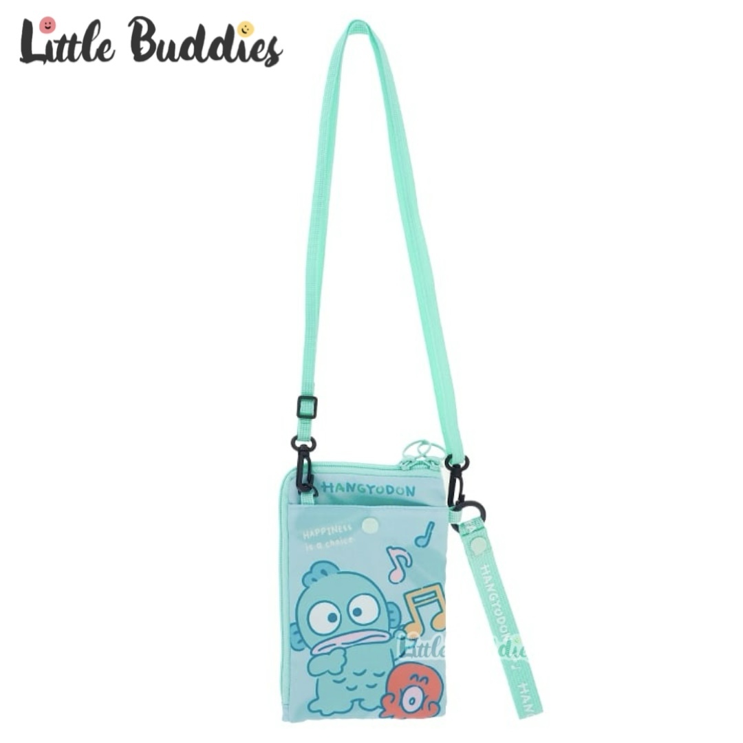 Sanrio Hangyodon 水怪 觸控手機斜揹錢包