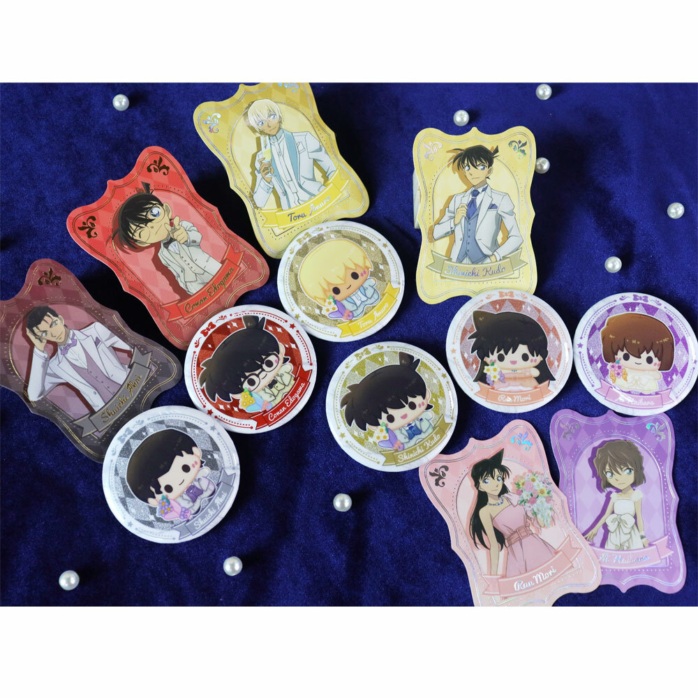 名偵探柯南-30週年紀念馬口鐵徽章(7款隨機)