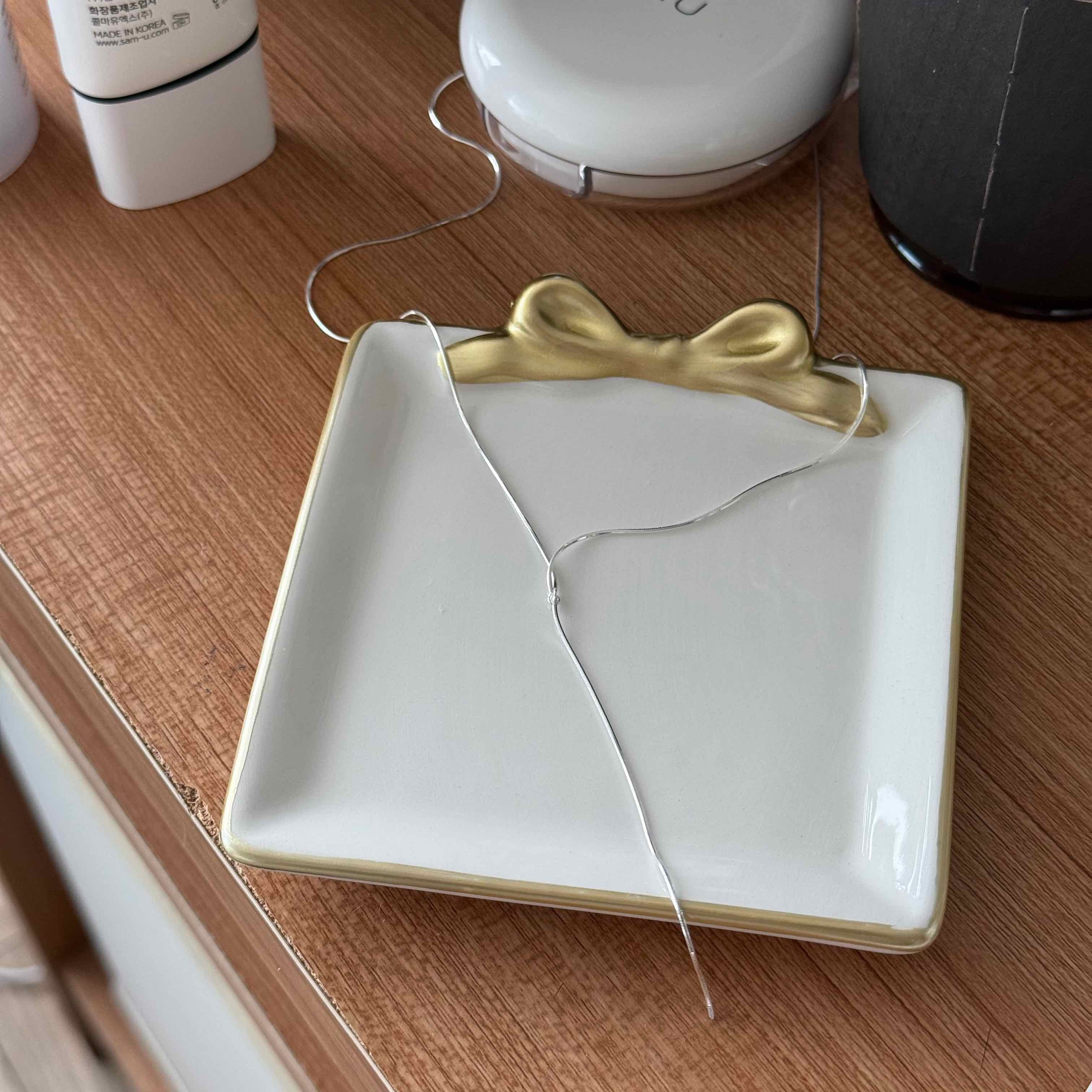 🇰🇷925 silver 素蛇鍊Y字長項鍊