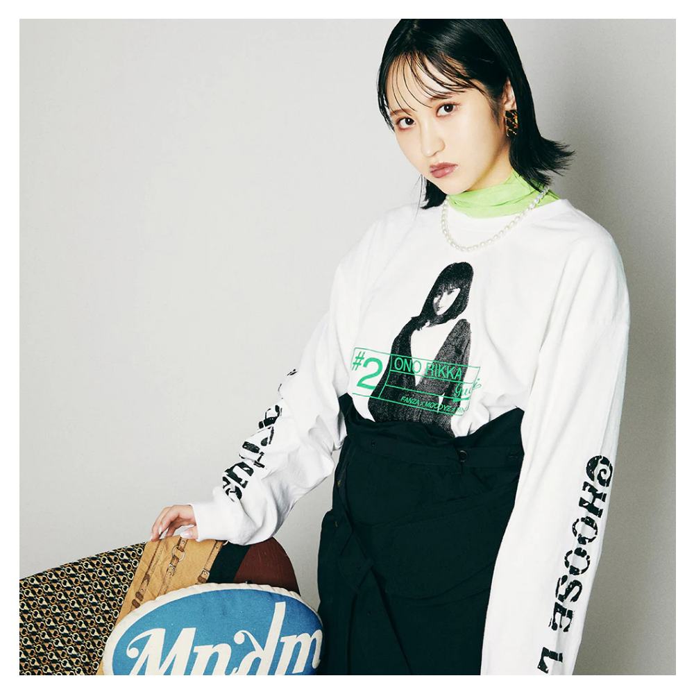 小野六花 RIKKA Long sleeve by MNKM Tシャツ TEE