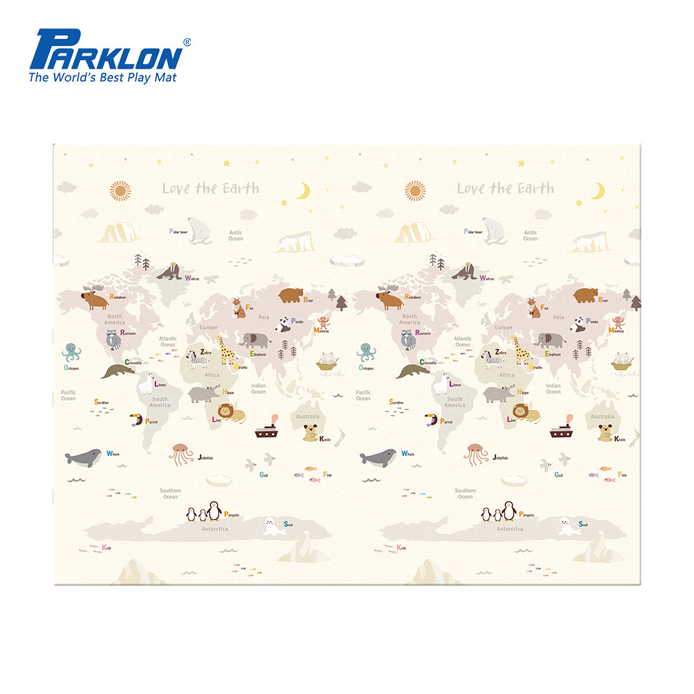 【PARKLON】韓國帕龍無毒地墊 - 單面切邊【地球動物樂園】( PYJ-1298 )