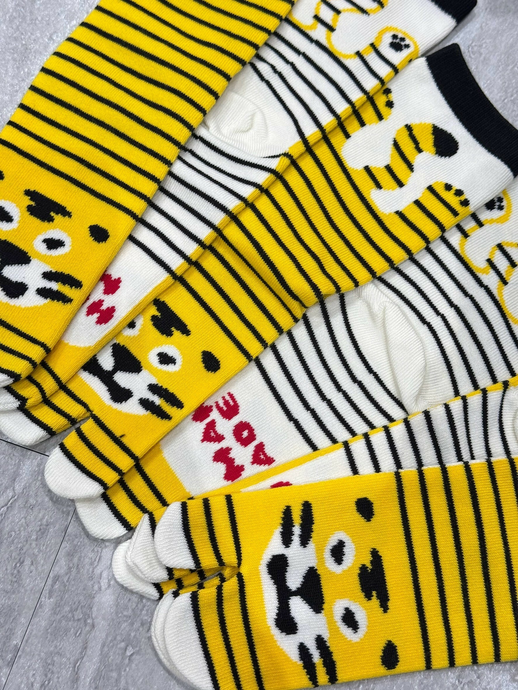 HUMAN MADE 老虎造型 分趾襪