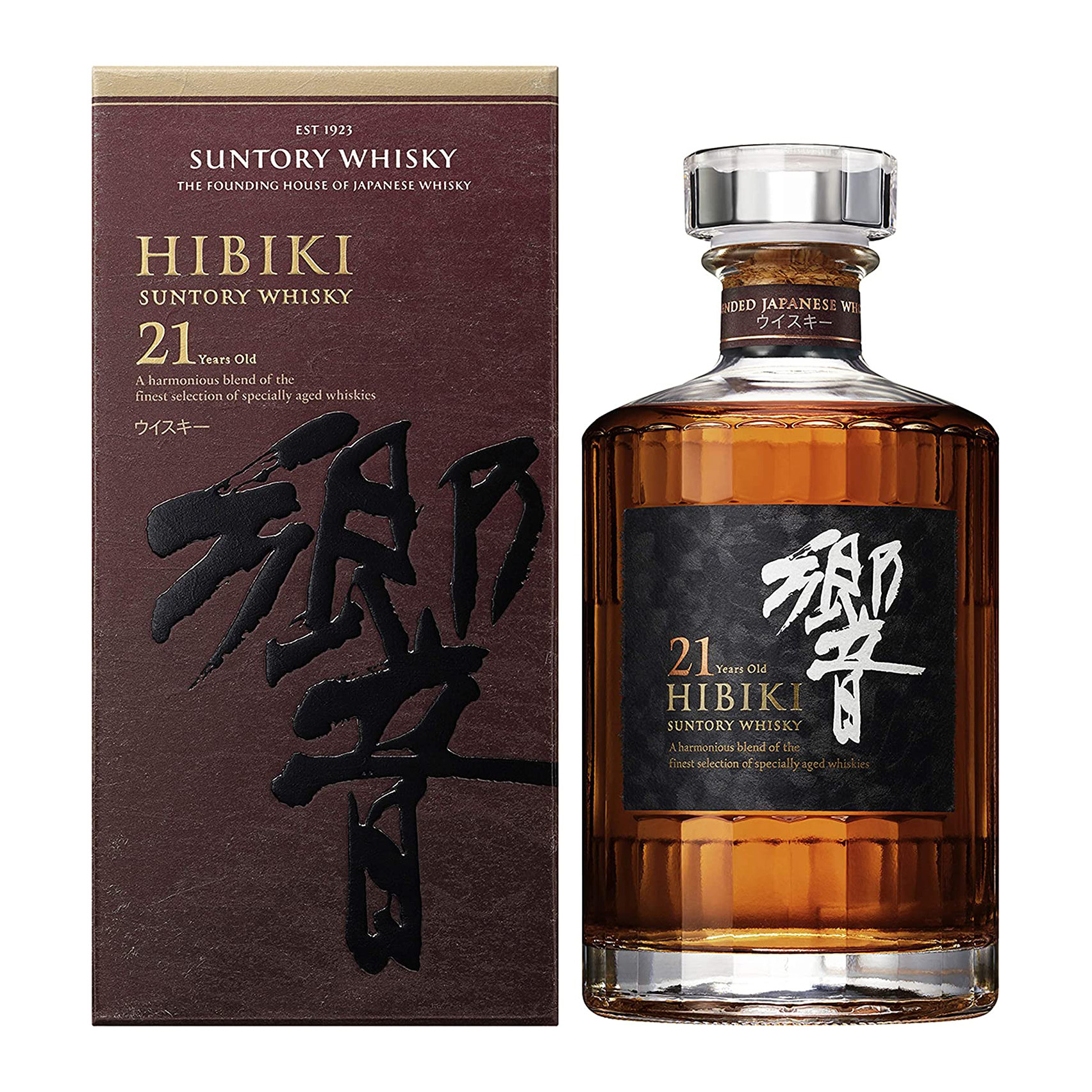 響　700ml　3本 三得利響21年日本威士忌700ml
