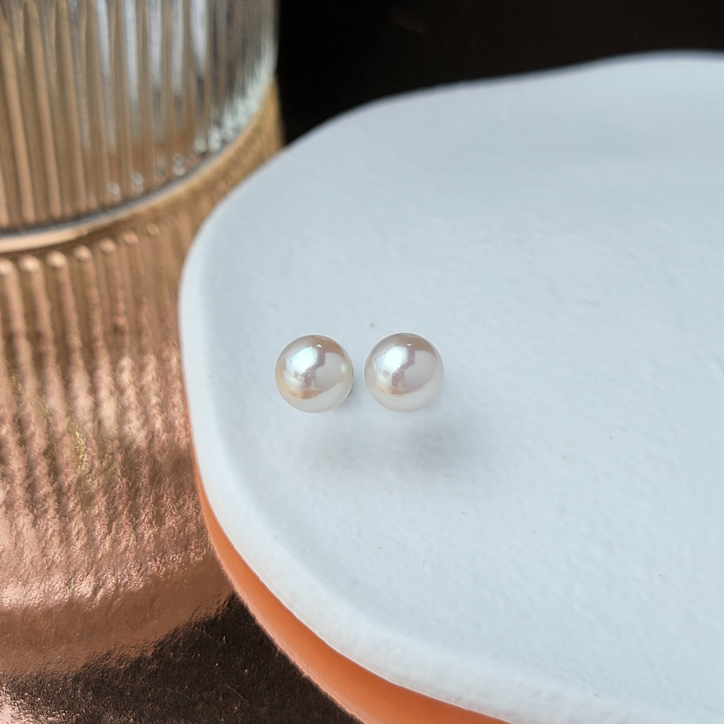 【me.luxe】K18Akoya珍珠耳環-5.5／7／7.5mm