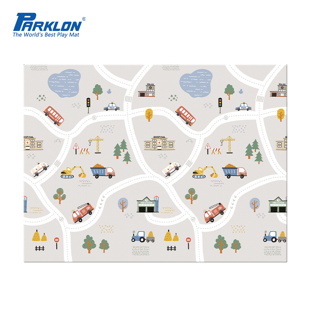 【PARKLON】韓國帕龍無毒地墊 - 單面切邊【車車派對】( PYJ-1295 )