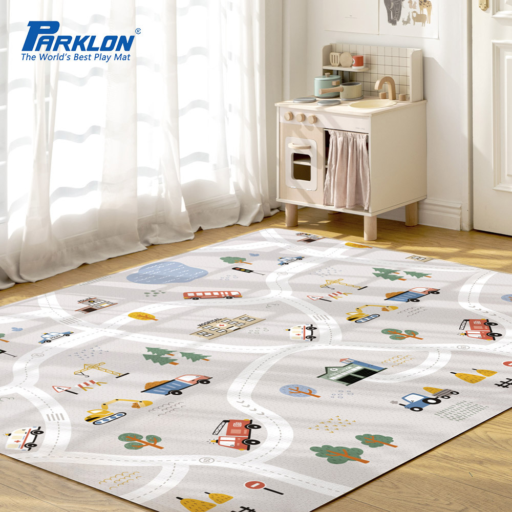 【PARKLON】韓國帕龍無毒地墊 - 單面切邊【車車派對】( PYJ-1295 )