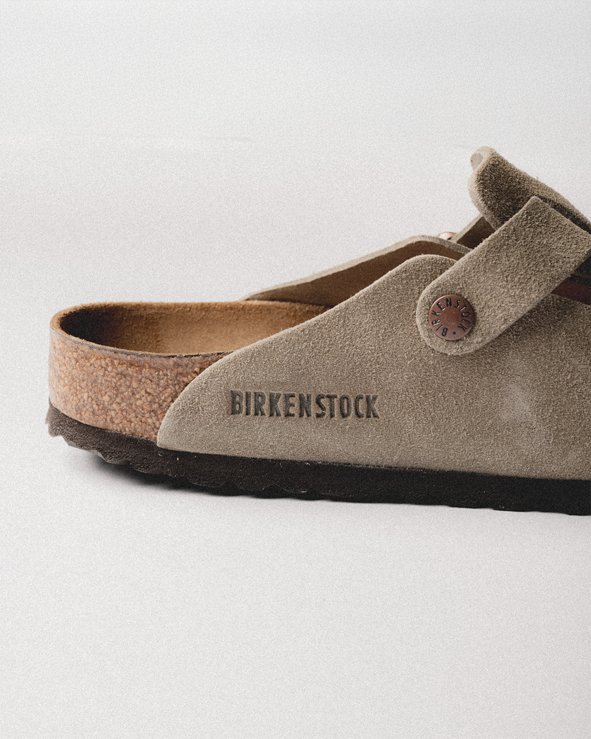 [Instock] Birkenstock Boston Suede SFB Taupe| 0560771