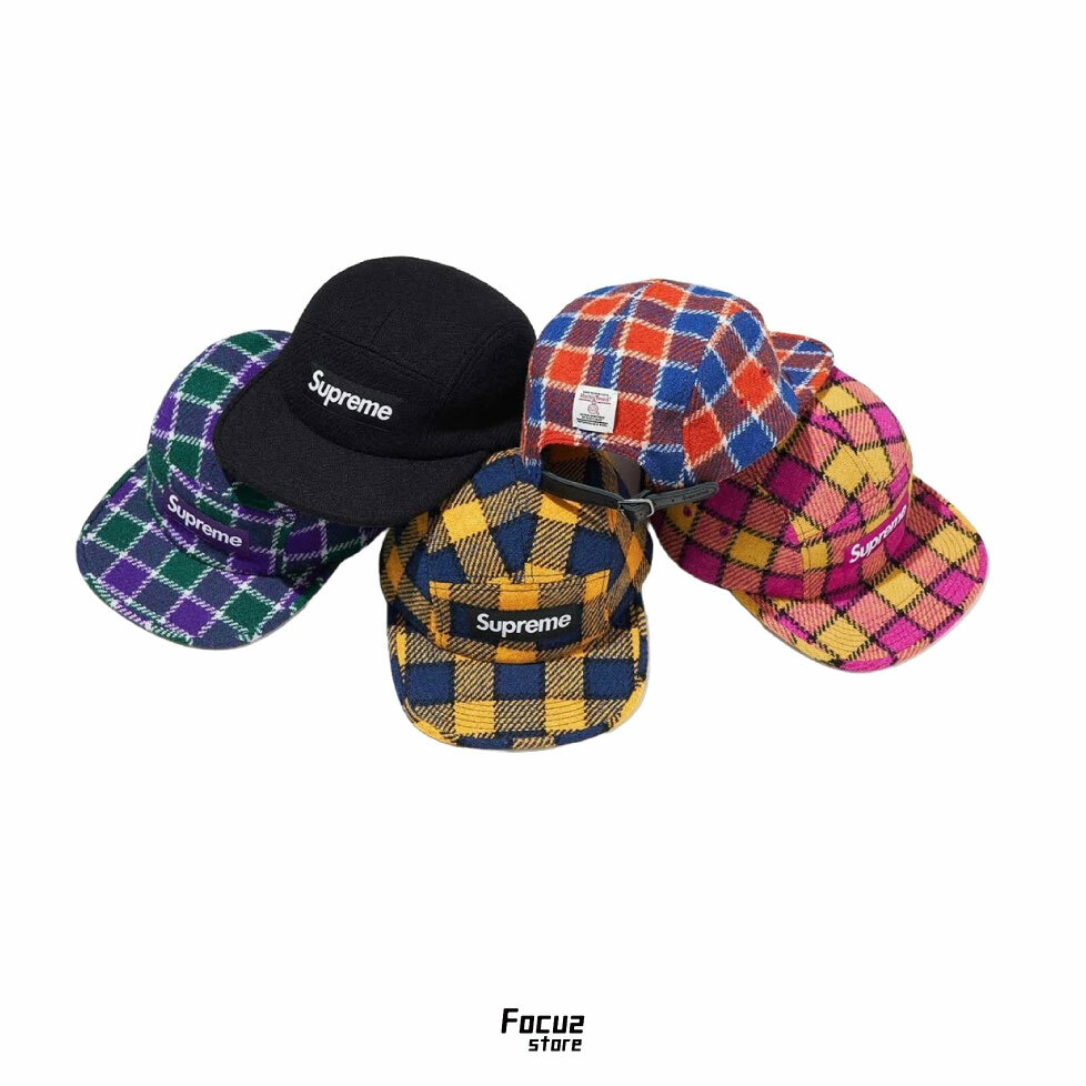 Focus Store】現貨秒發Supreme SS25 Week2 Harris Tweed Camp