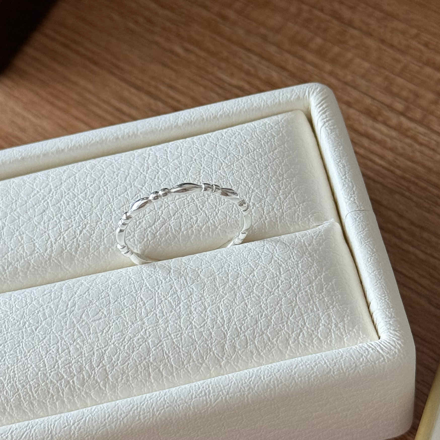 🇰🇷925 silver 精緻扭結戒指