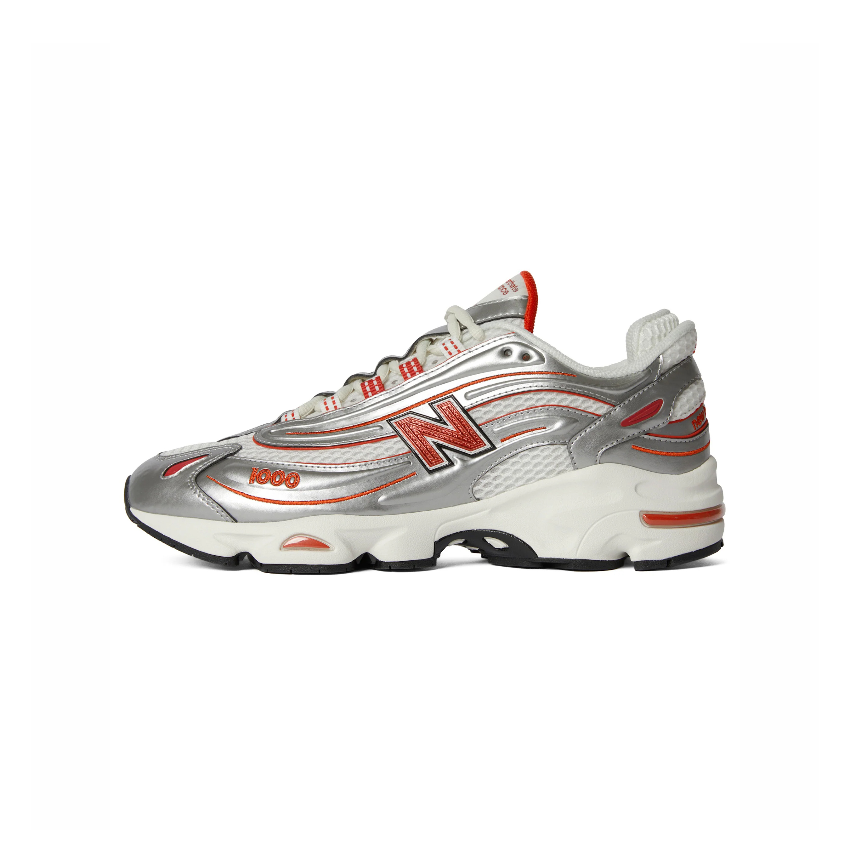 -(D3a)-THISISNEVERTHAT X NEW BALANCE 1000 "METALLIC SILVER RED" 金屬銀紅-M1000TI