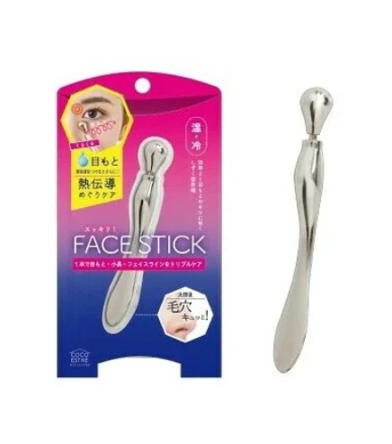 日本Face Stick鋁金屬臉部按摩棒 (非日本製)