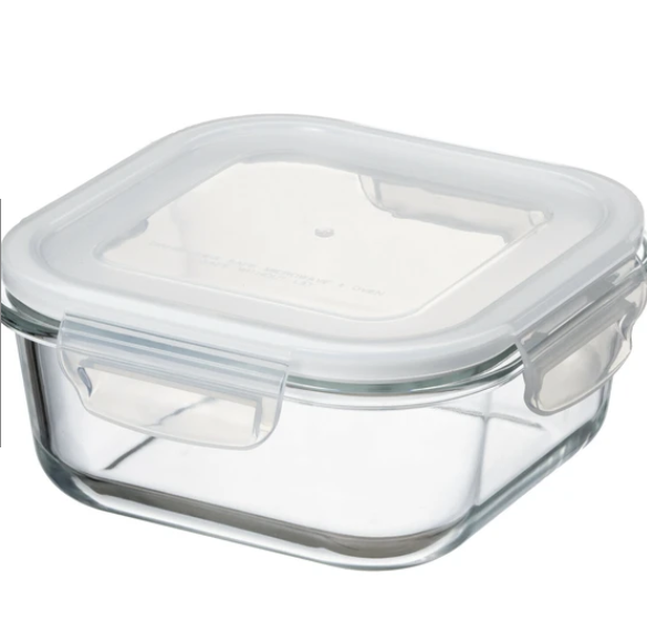日本耐熱玻璃食物盒(方形)510ML (非日本製)