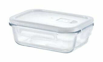 日本耐熱玻璃食物盒(帶氣孔)600ML (非日本製)