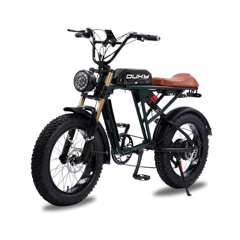 DUKY 電動輔助自行車 S2（升級液壓煞車）｜ 免駕照｜解限速可達42KM/H｜最高續航里程80KM