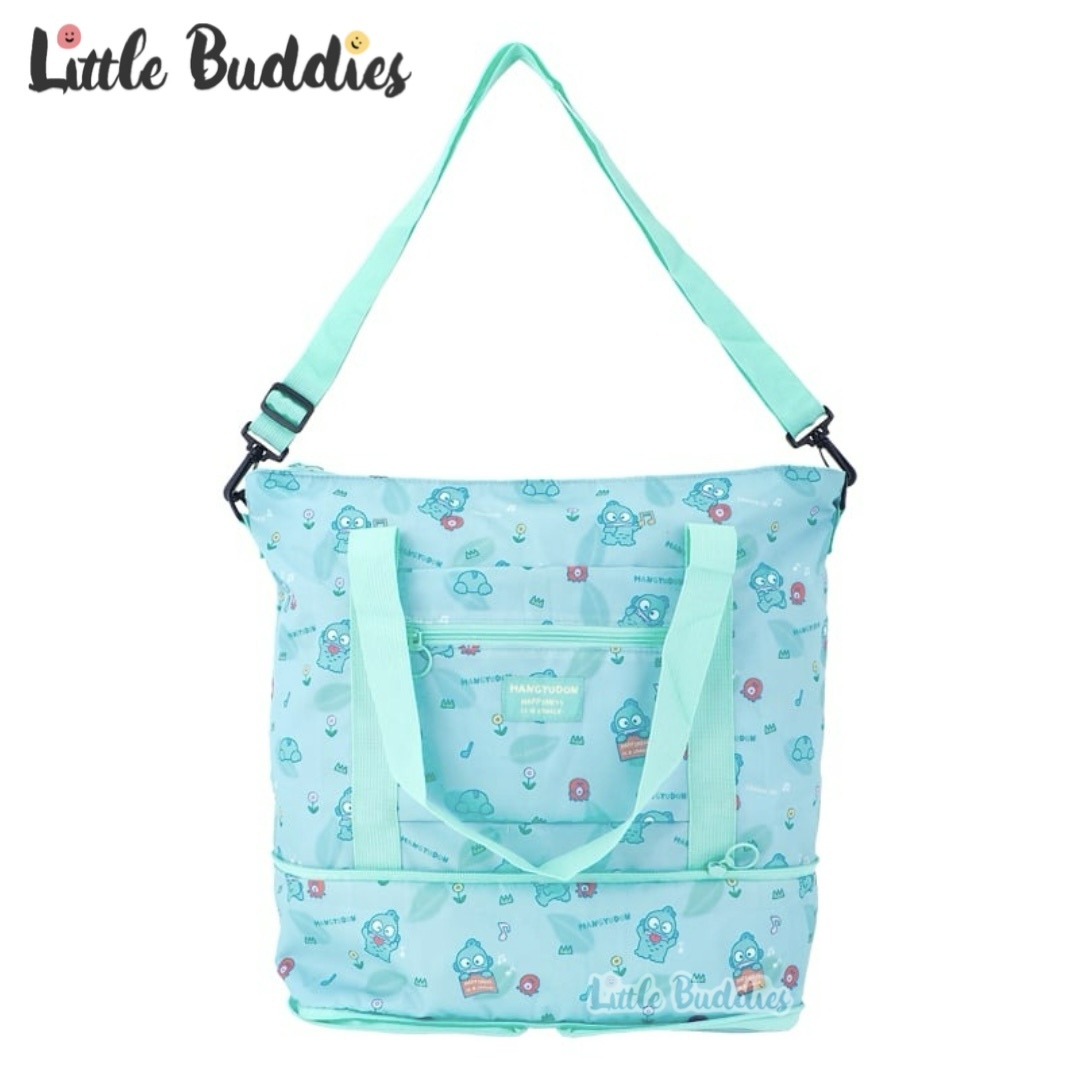 Sanrio Hangyodon 水怪 可摺疊手提斜揹兩用購物袋