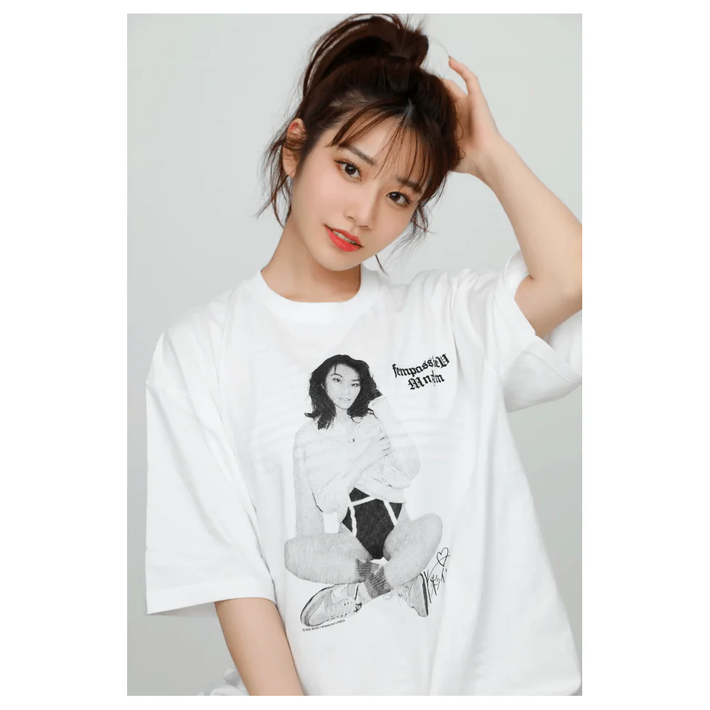 河北彩花 コラボ SAIKA KAWAKITA  BY MNKM Tシャツ TEE