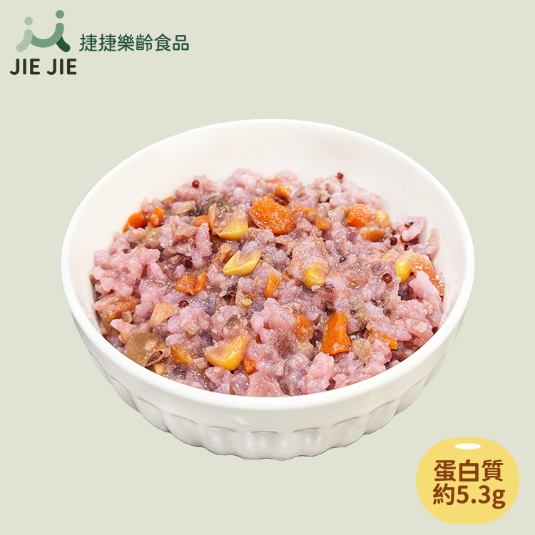 捷捷樂齡食品-A10紫薯洋芋蔬食粥