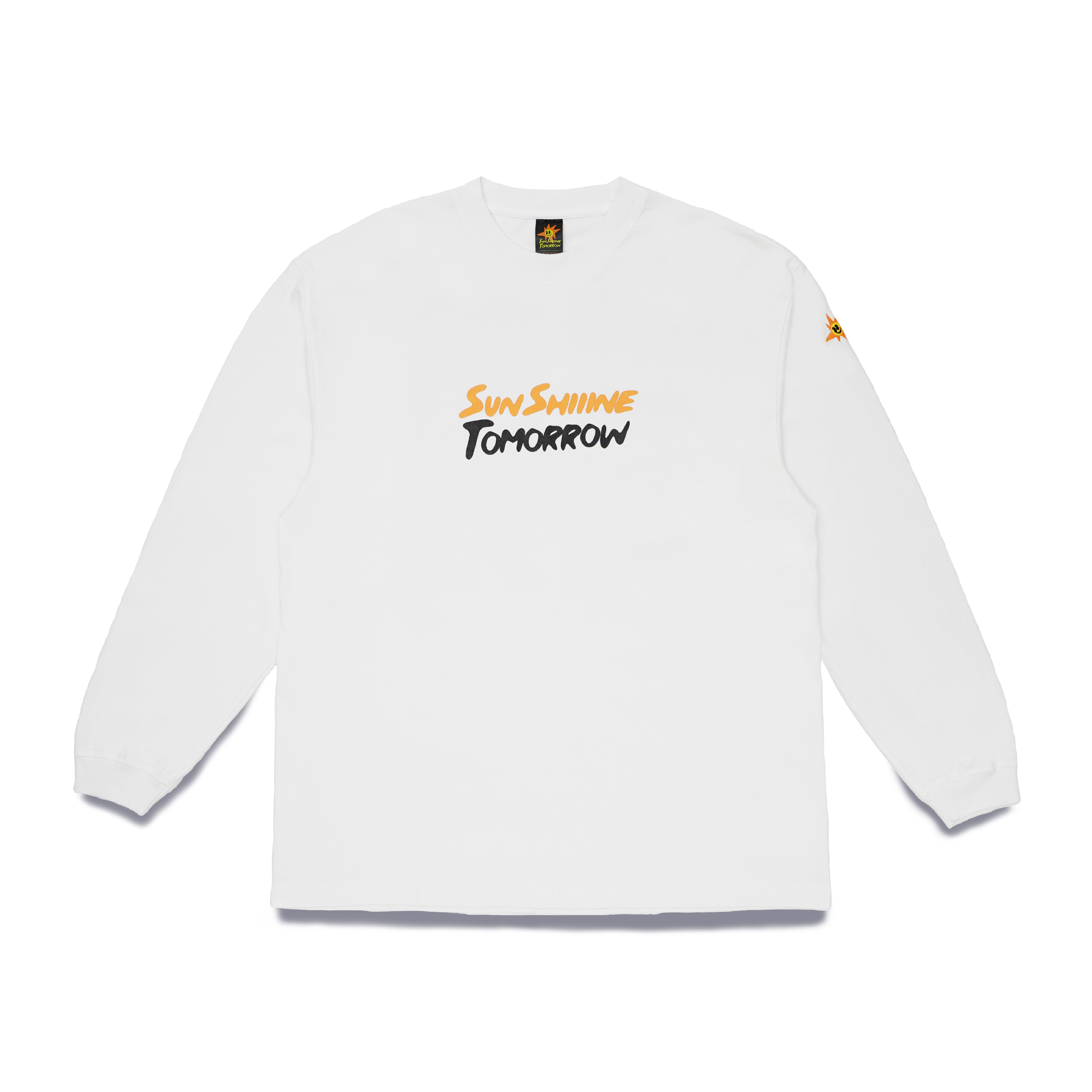 SUN SHIIINE TOMORROW “FROM DARK TO LIIIGHTS” L/S GRAPHIC T-SHIRT LTS02WHT