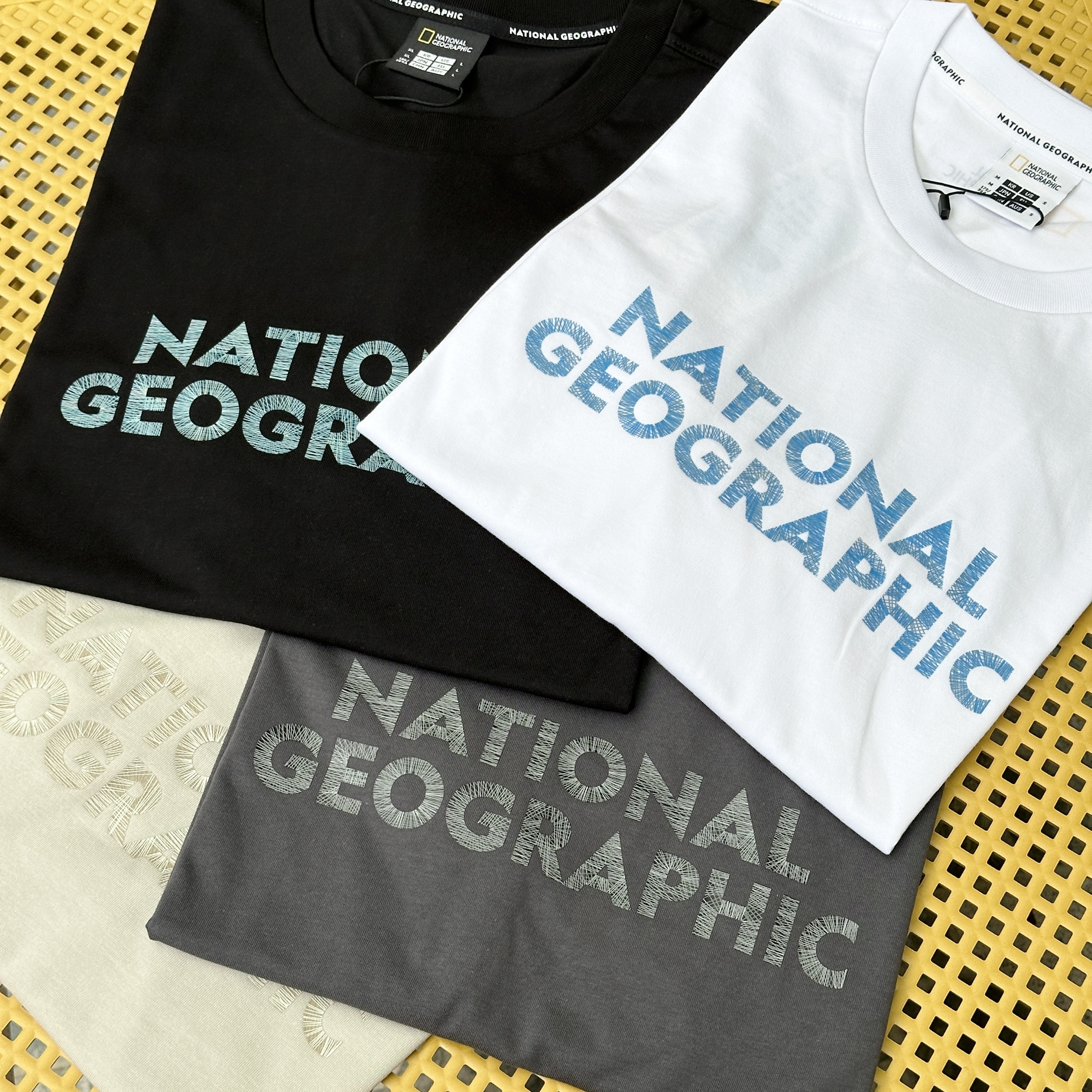 【現貨】NATIONAL GEOGRAPHIC 國家地理 印花大Logo 短Ｔ 男女同款 N255UTS020｜N255UTS920