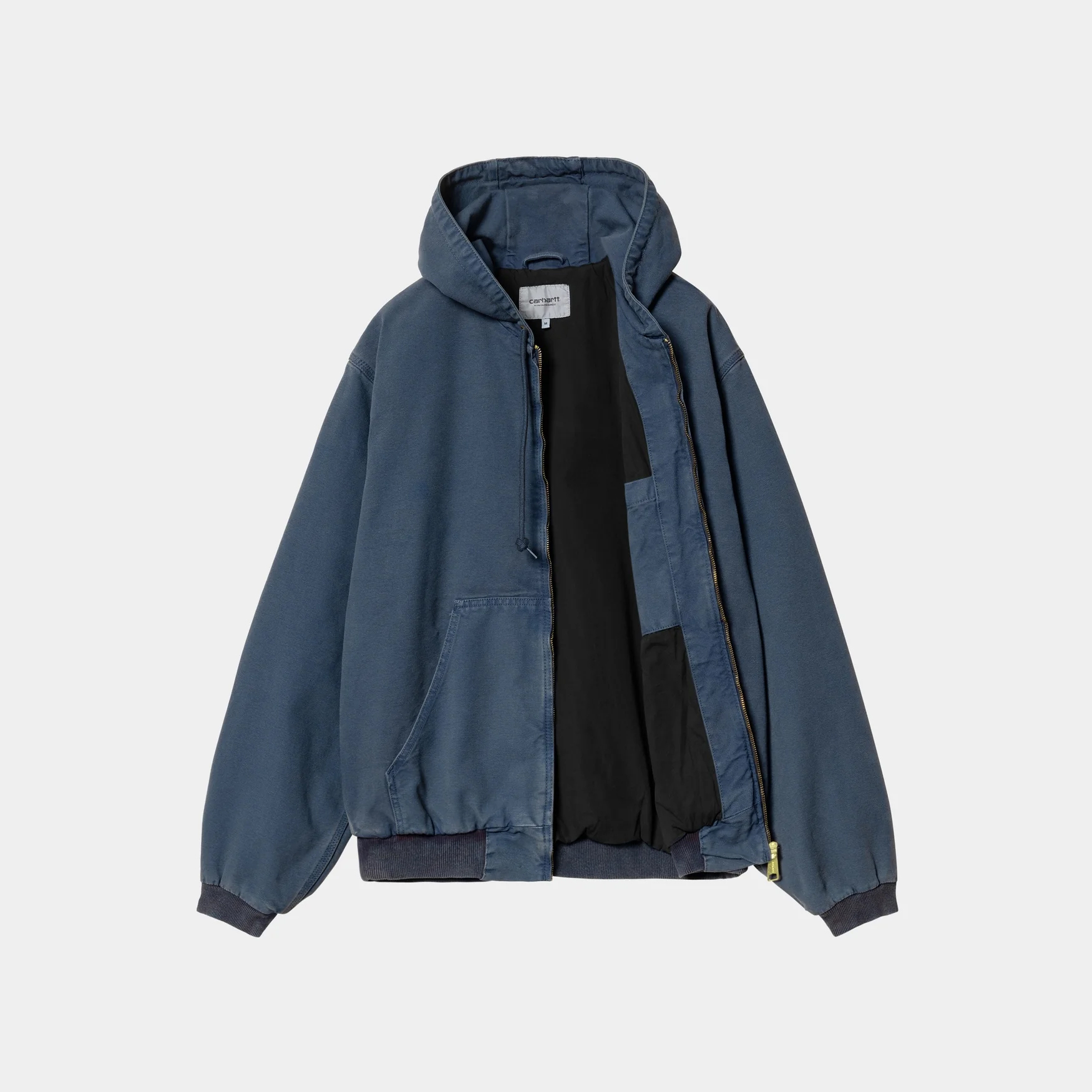 -(E2b03)-CARHARTT WIP OG ACTIVE JACKET (SPRING) - STONE CANVA LOOSE FIT 刷色 連帽外套 深藍色 寬鬆版 春季款-I034820_2OT_4O