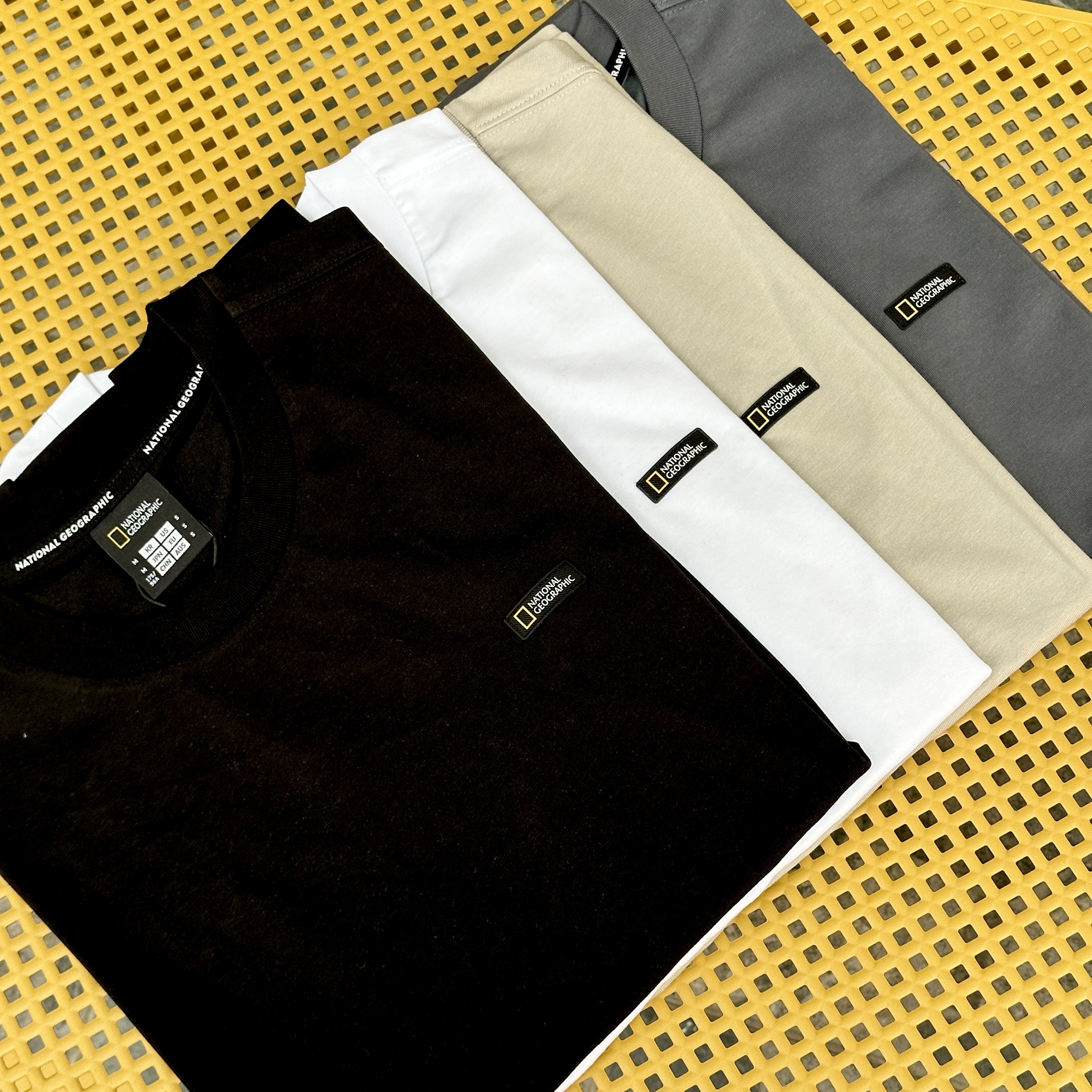 【現貨】NATIONAL GEOGRAPHIC 國家地理 胸前布章Logo短Tee N255UTS010｜N255UTS910