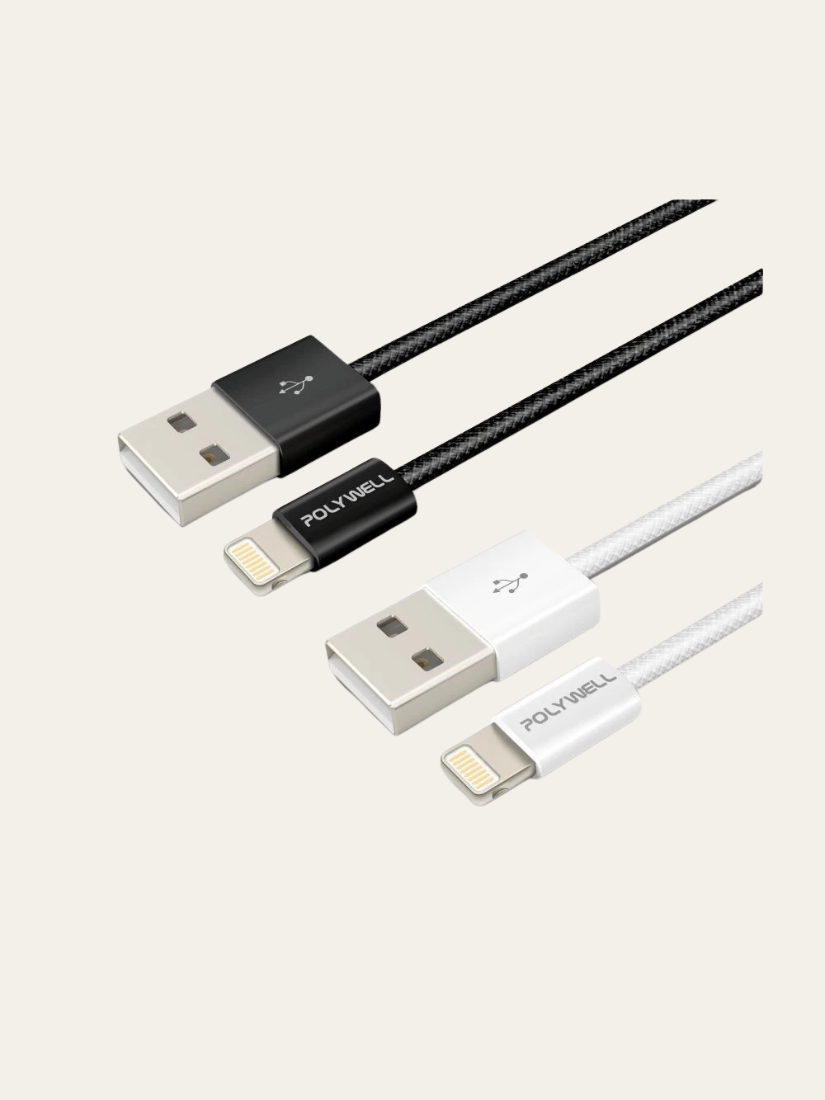 【 POLYWELL 寶利威爾 】USB To Lightning PD編織充電線 3A 適用iPhone14