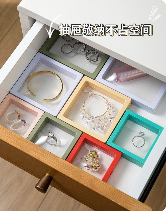 PE薄膜透明悬浮盒（颜色随机）