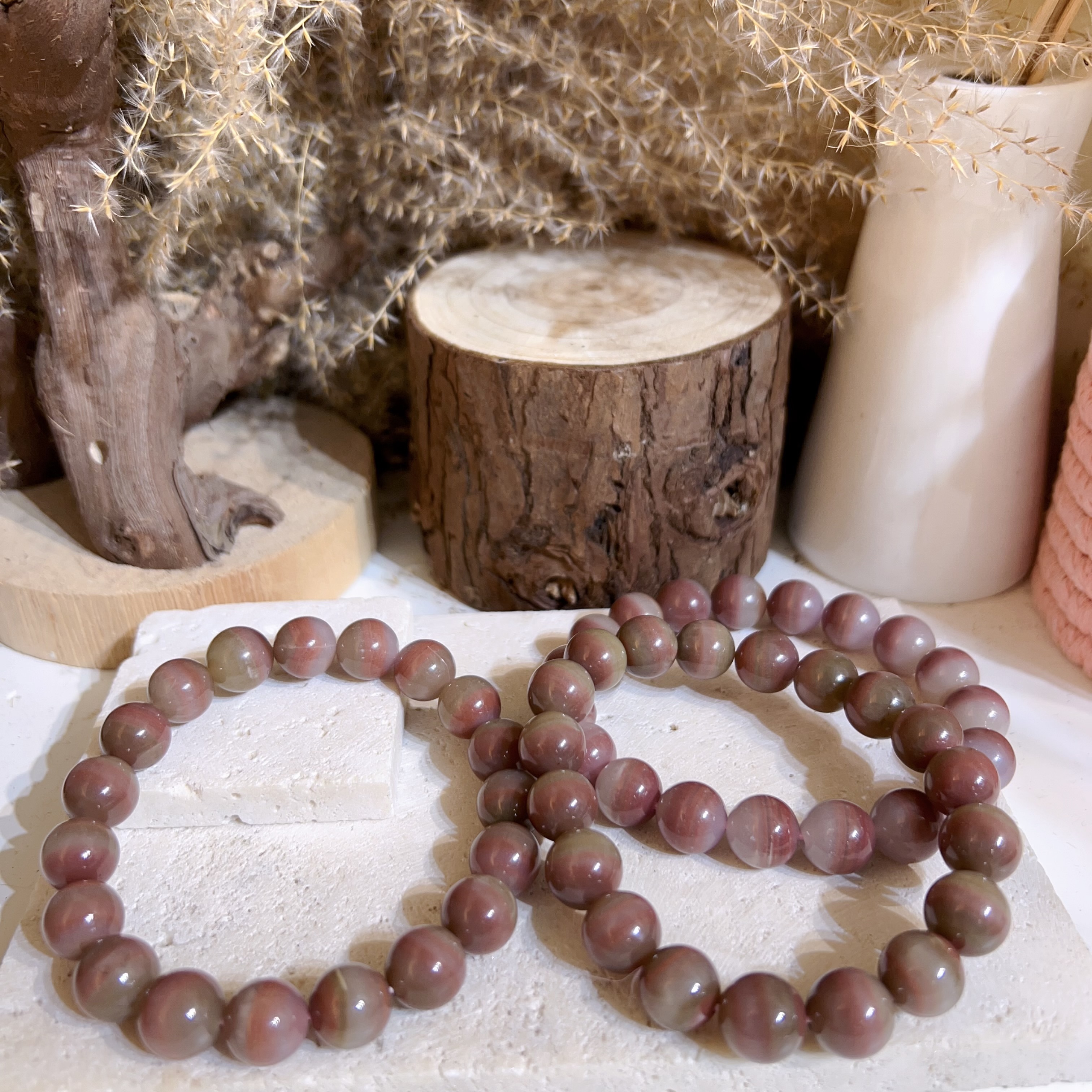 多肉瑪瑙手串 10+mm