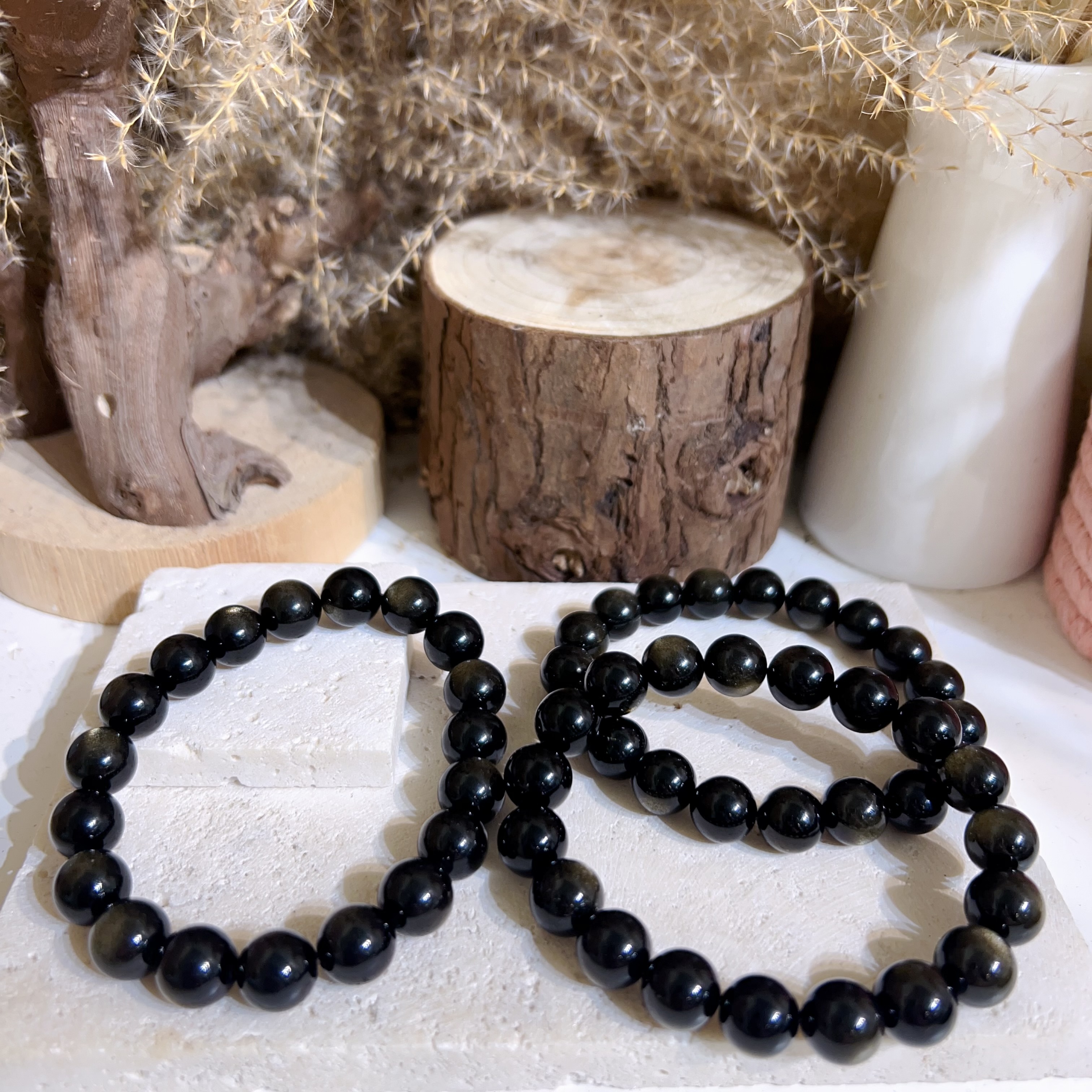 金曜石手串 10mm