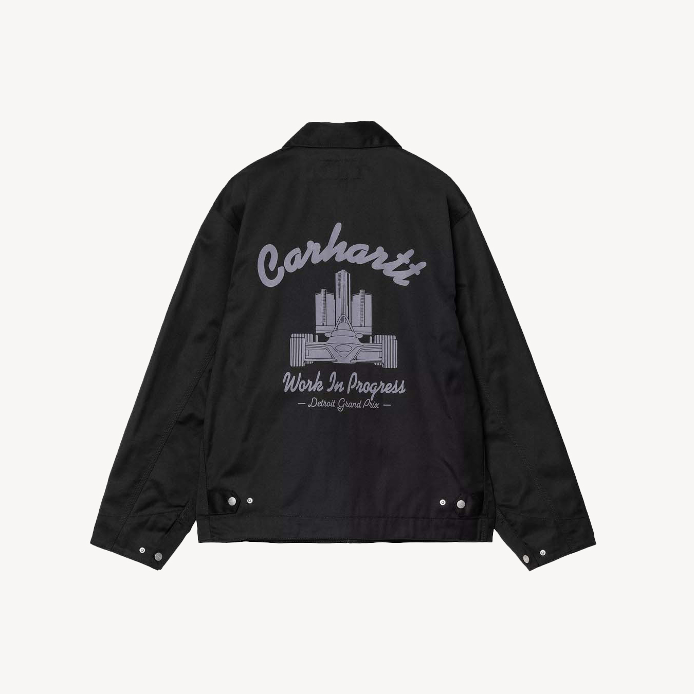 -(E13e04)-CARHARTT WIP RACER MODULE JACKET (RIGID) 拉鍊外套 刺繡字樣 賽車插圖外套-I034517_2WL_01
