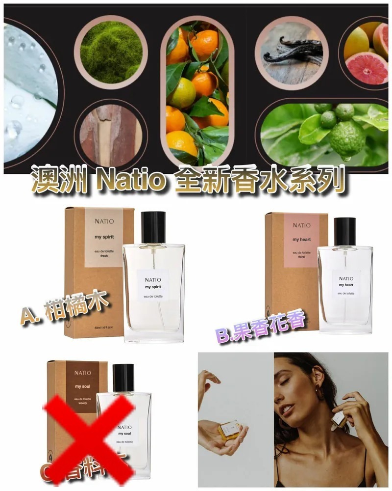 NATIO 全新香水系列 30ml