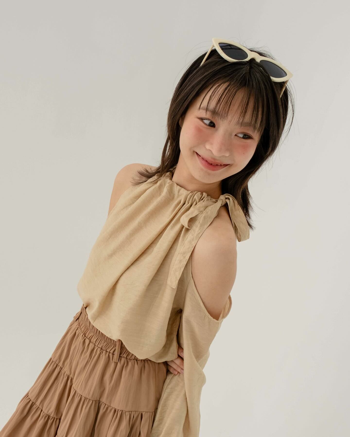 Kimmame - Audrey 露肩長袖上衣