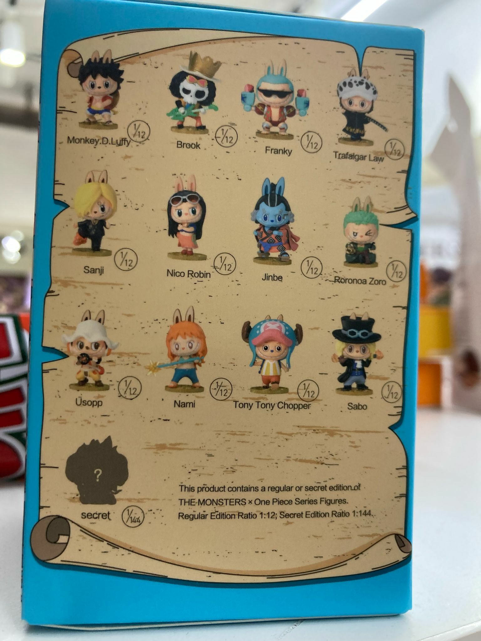 LABUBU ONE PIECE 盲盒