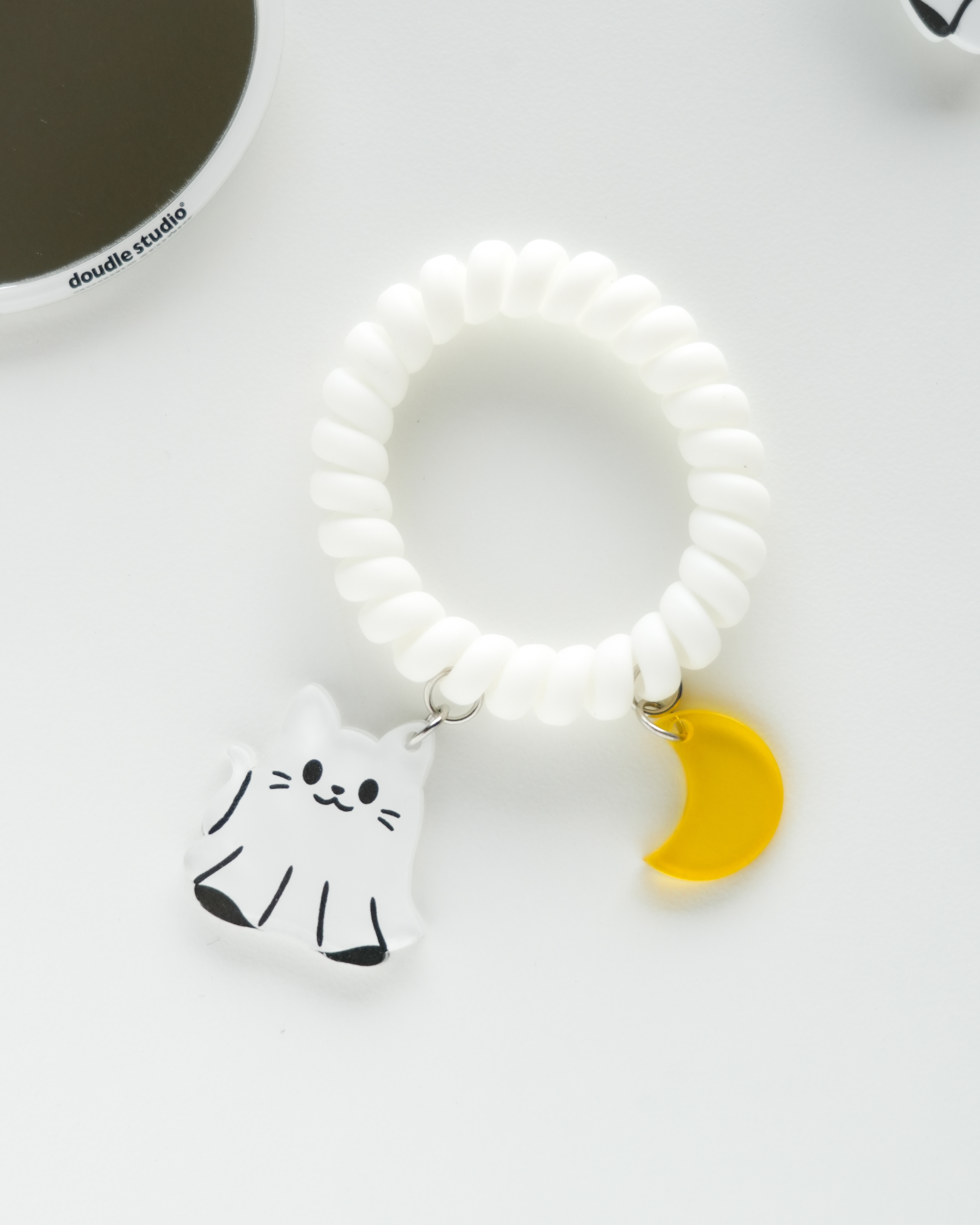 壓克力造型電話線髮圈