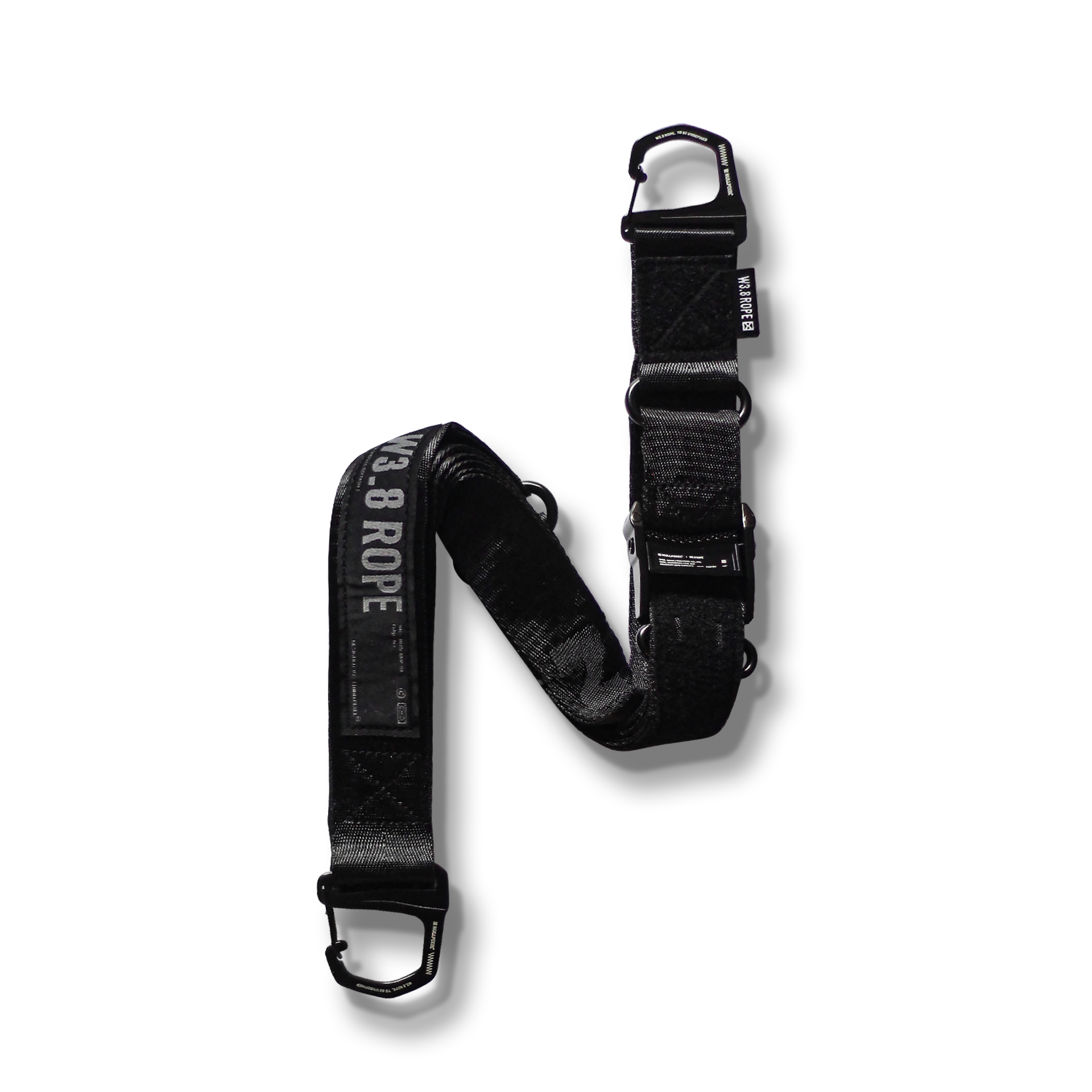 NULLPIXEL】⊠ W3.8 ROPE Black – Multi-Use Wide Rope