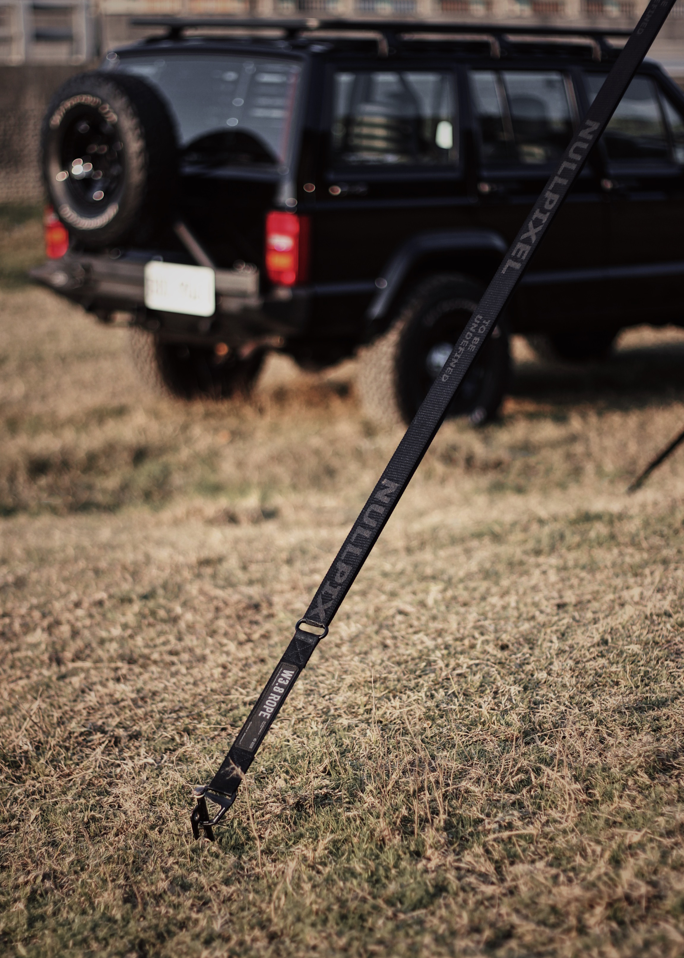 NULLPIXEL】⊠ W3.8 ROPE Black – Multi-Use Wide Rope