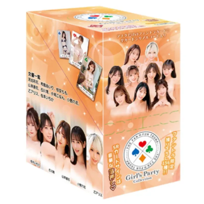 R18＋ Girl’s Party Collection -THE FAN♡FUN TRUMP -vol.4 (河北彩花 小宵こなん 桜空もも 希島あいり 山岸逢花 石川澪 小野六花 松本いちか 乙アリス) (原盒39包)
