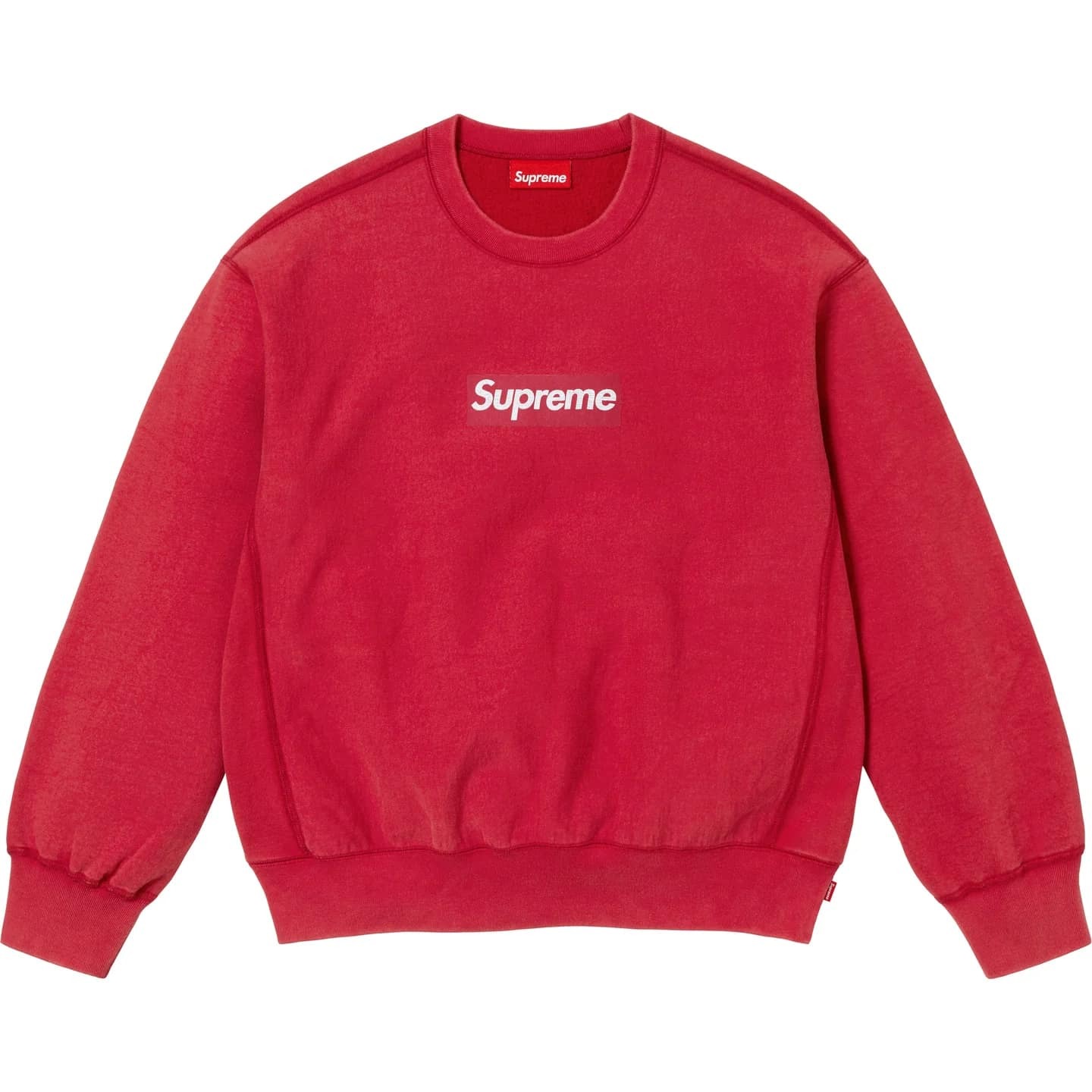 Supreme Washed Box Logo Crewneck (5Colors)