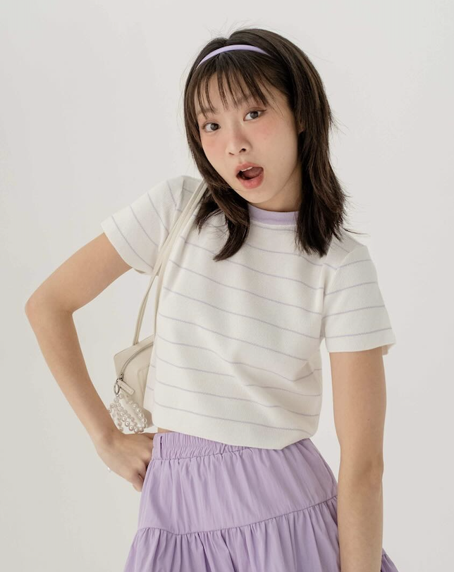 Kimmame - Harper Knit 短袖上衣