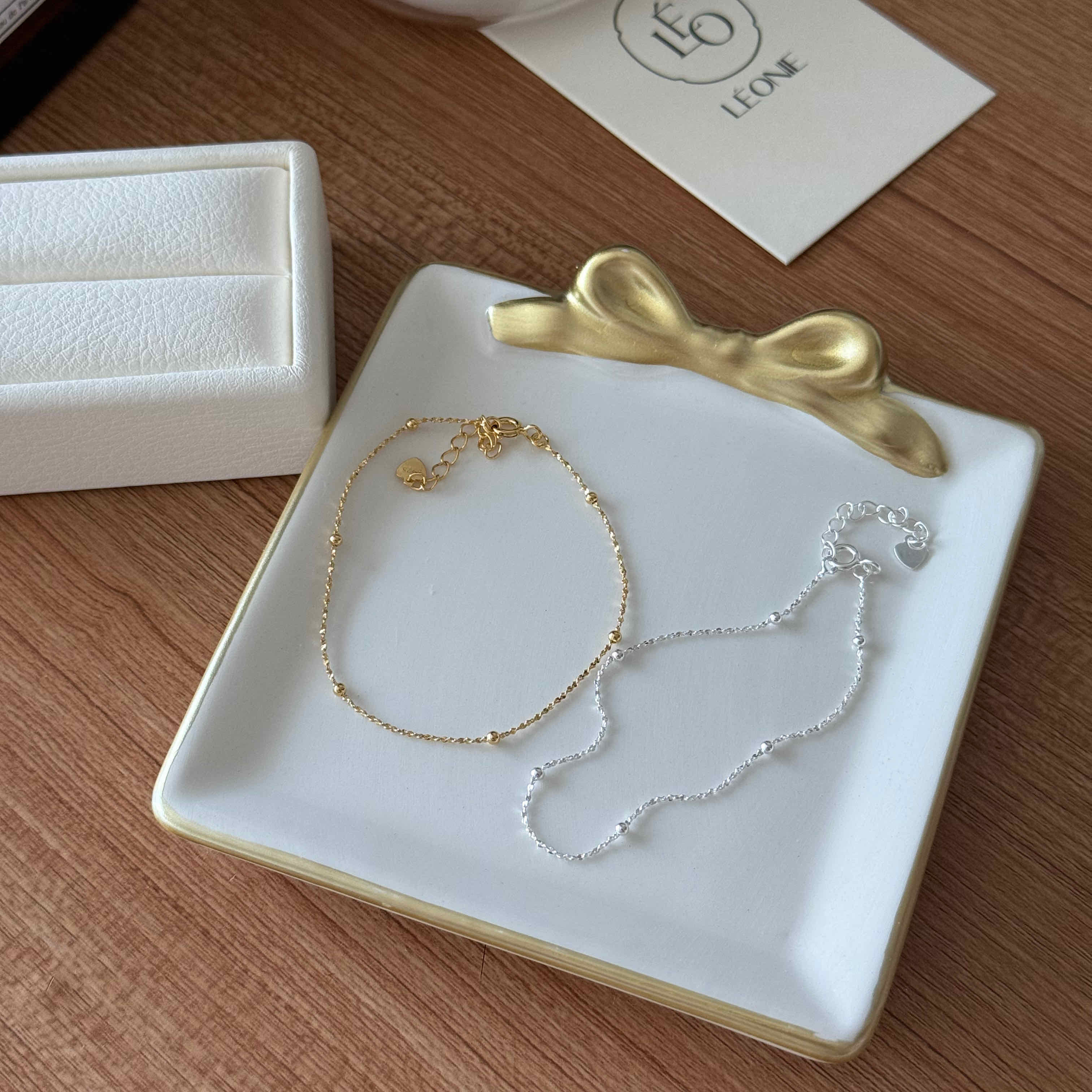 🇰🇷925 silver 素素閃閃的漂亮手鍊｜2 color