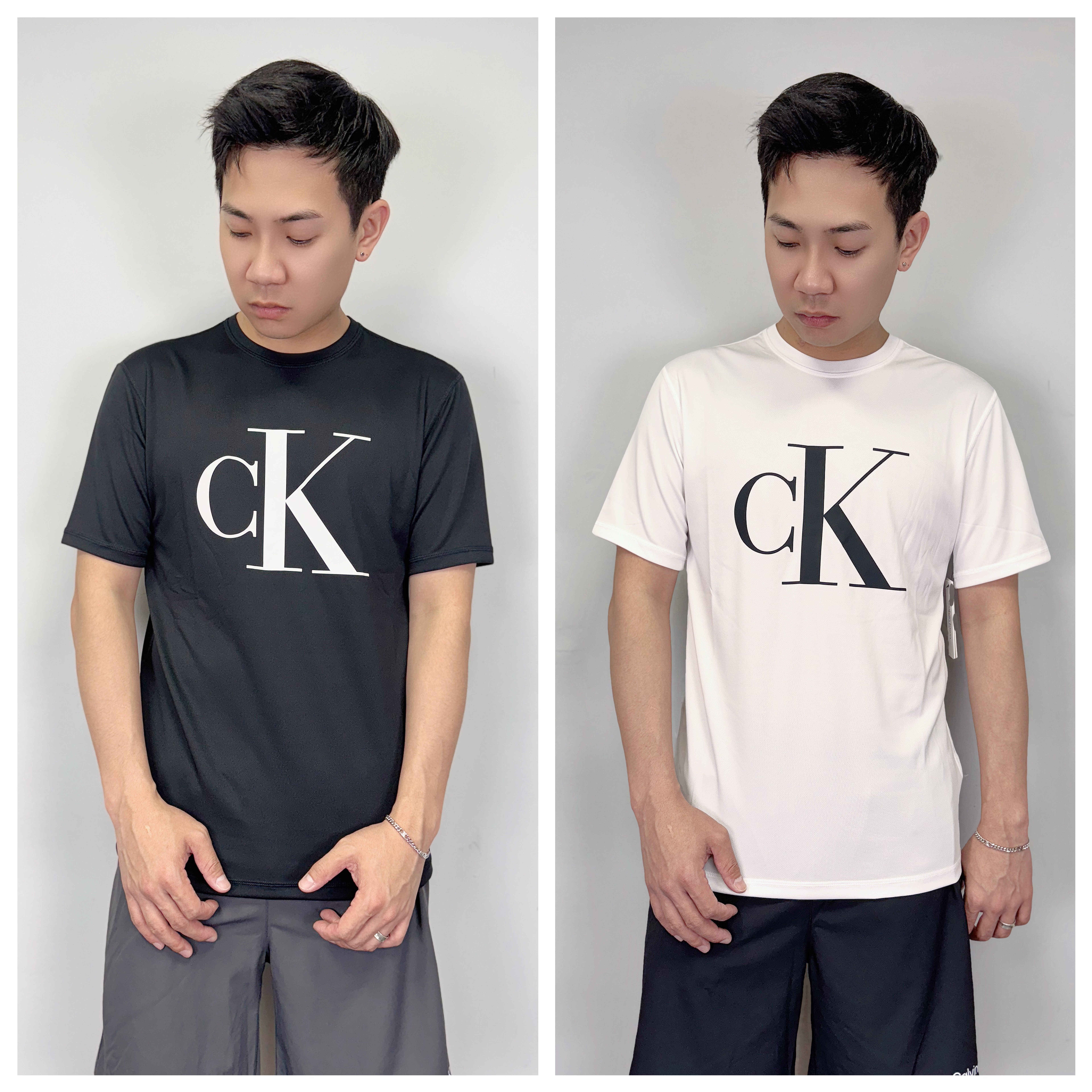 Calvin Klein CK 大Ck 抗UV 透氣 短袖上衣 短T