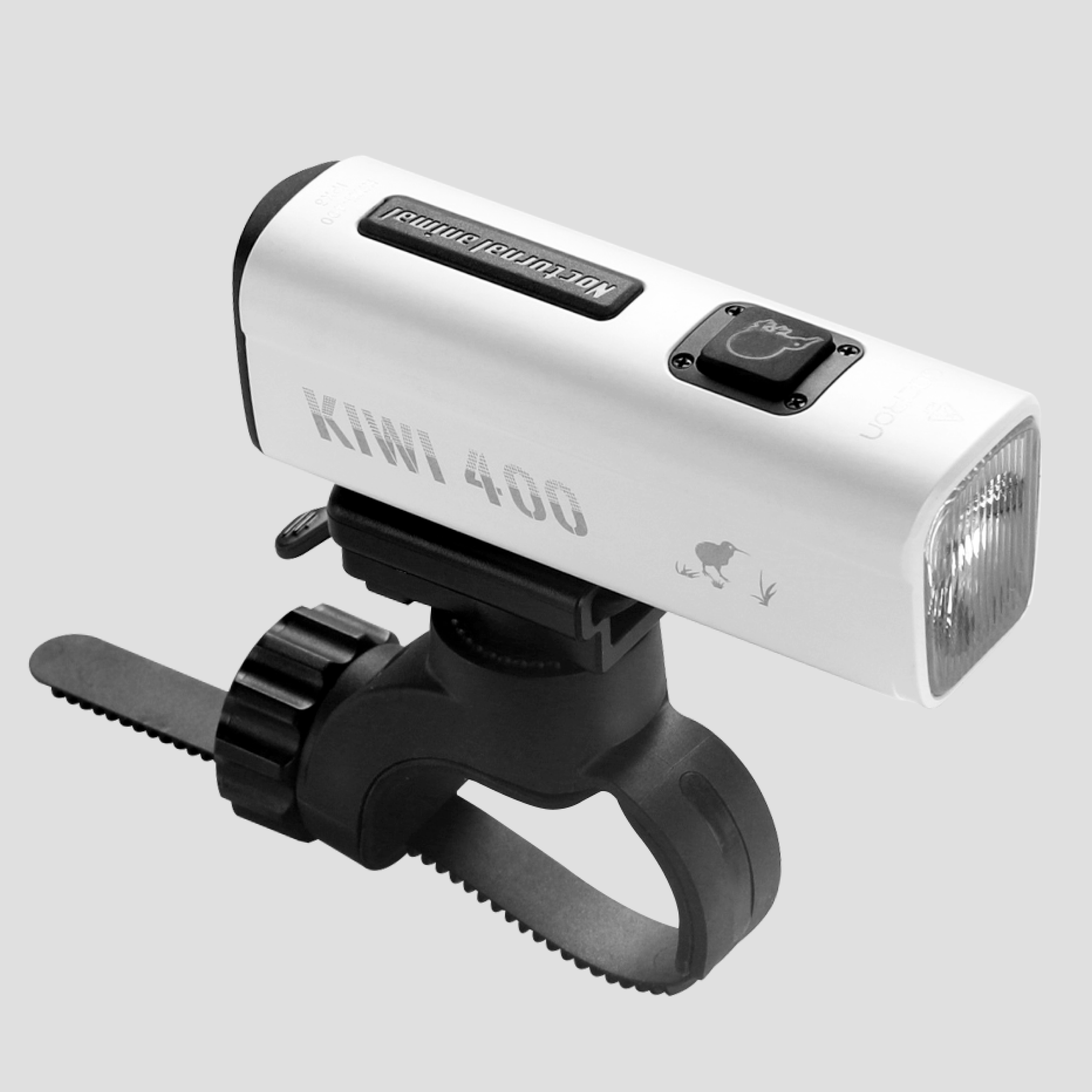 【GACIRON】KIWI-400 奇異鳥自行車多功能前燈 / 霧白 400流明