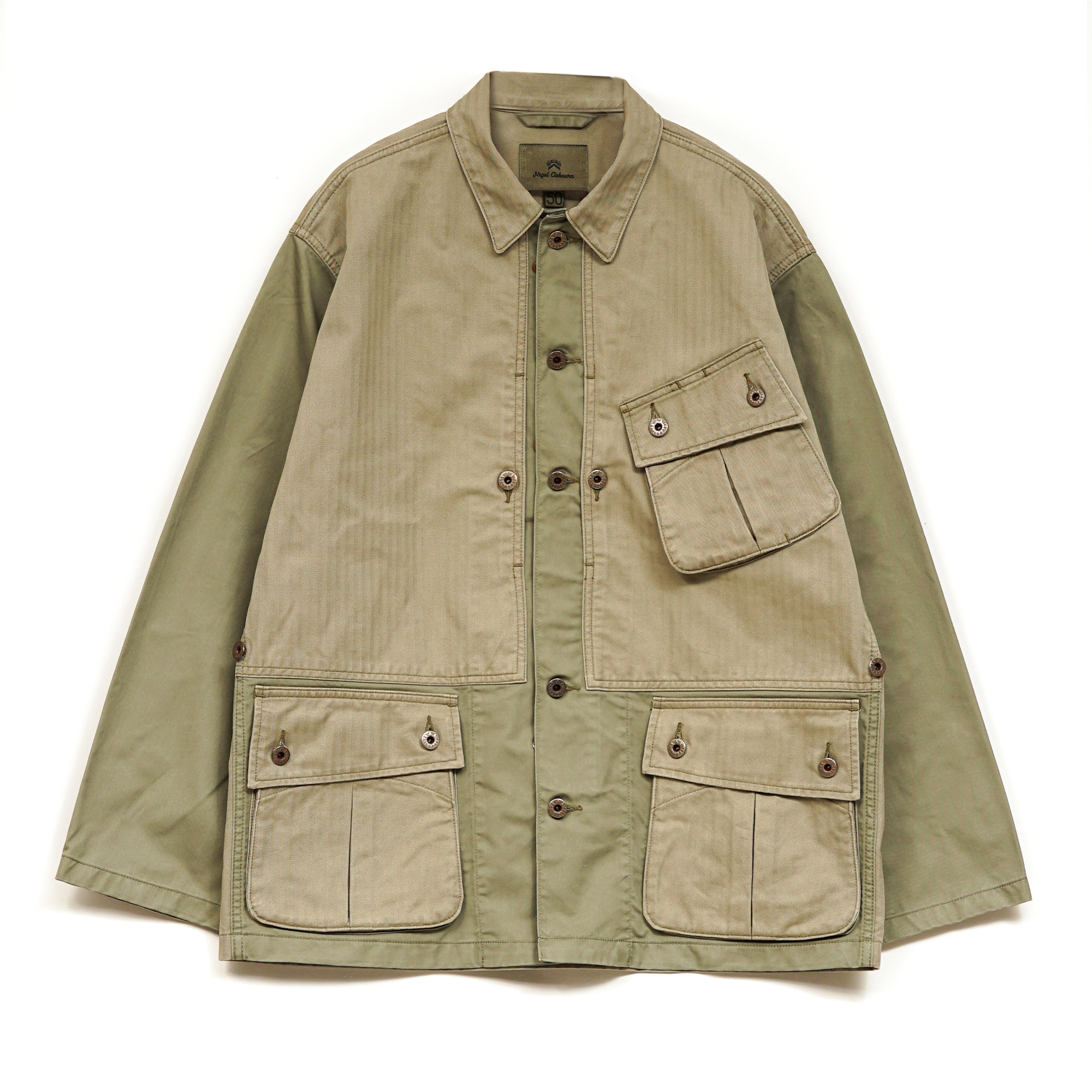 Nigel Cabourn TUNIC JACKET MOULSKIN
