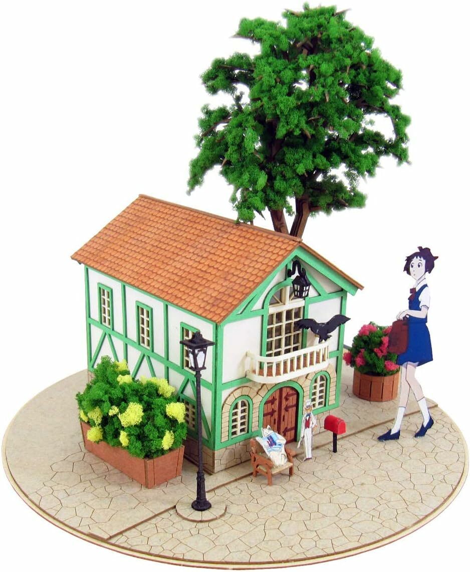 Sankei 情景 MK07-11 1/150 貓的報恩 貓咪事務所.紙模型